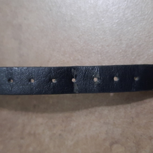 Watch with leather lace , black and sparkle silver, 8 gems instead of numbers - Picture 7 of 9